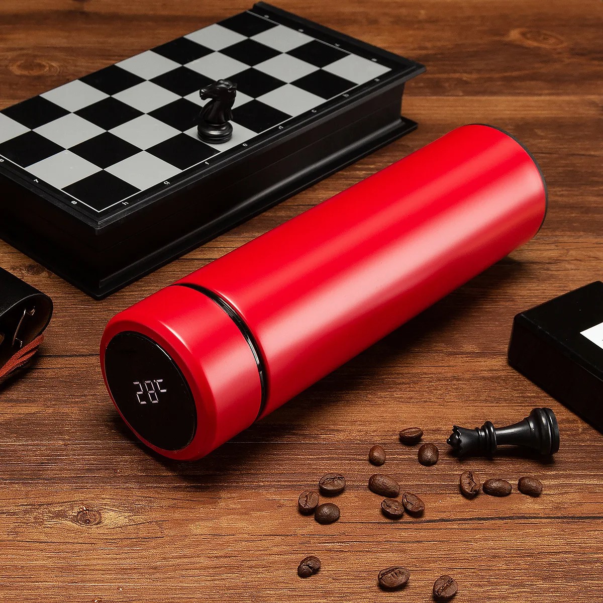 500ml Stainless Steel Water Bottle With Automatic LED Temperature Display - Image 4