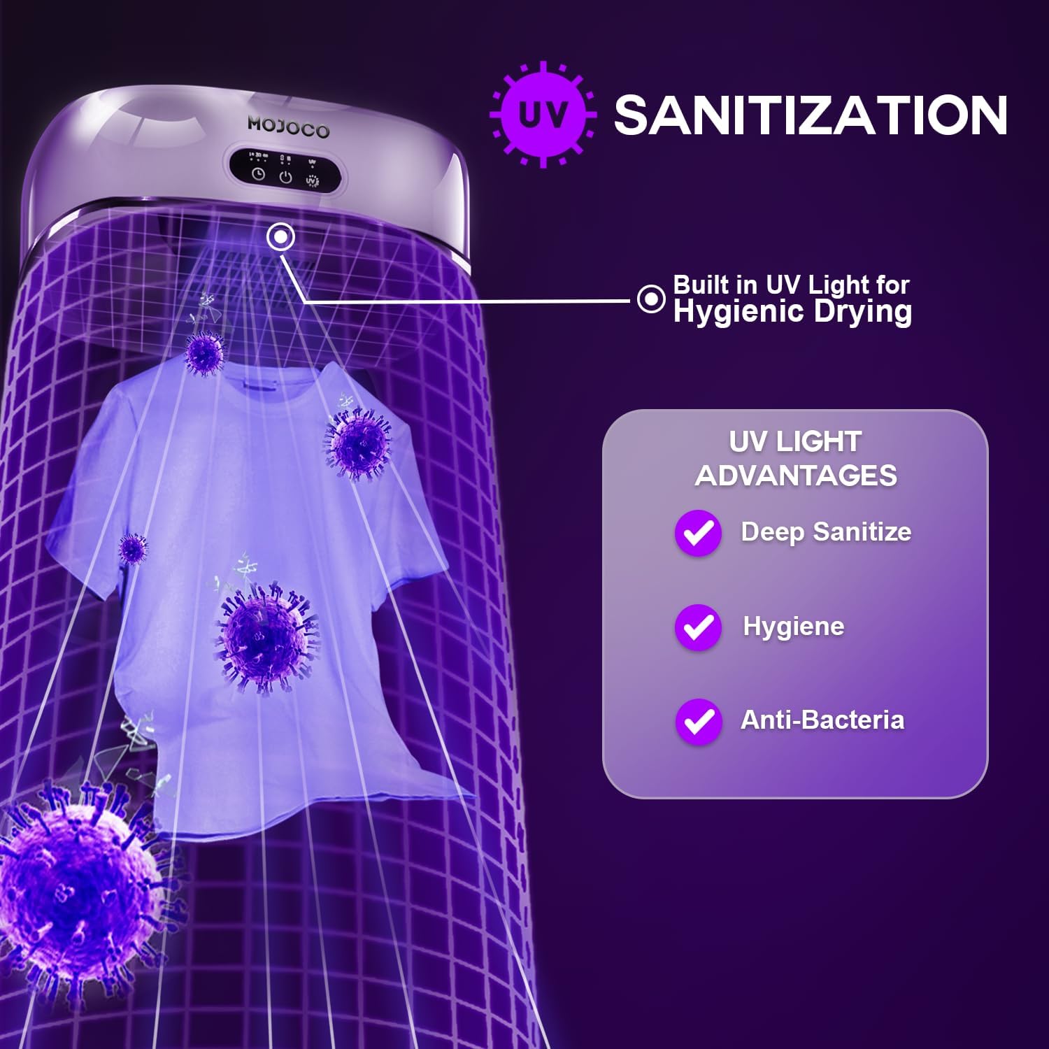 Electric Clothing Dryer – Quick & Safe Drying - Image 3