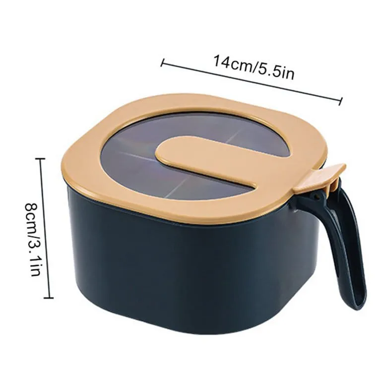 ৪ গ্রিড স্পাইস বক্স – মসলার ঝামেলাহীন অর্গানাইজার - Image 4