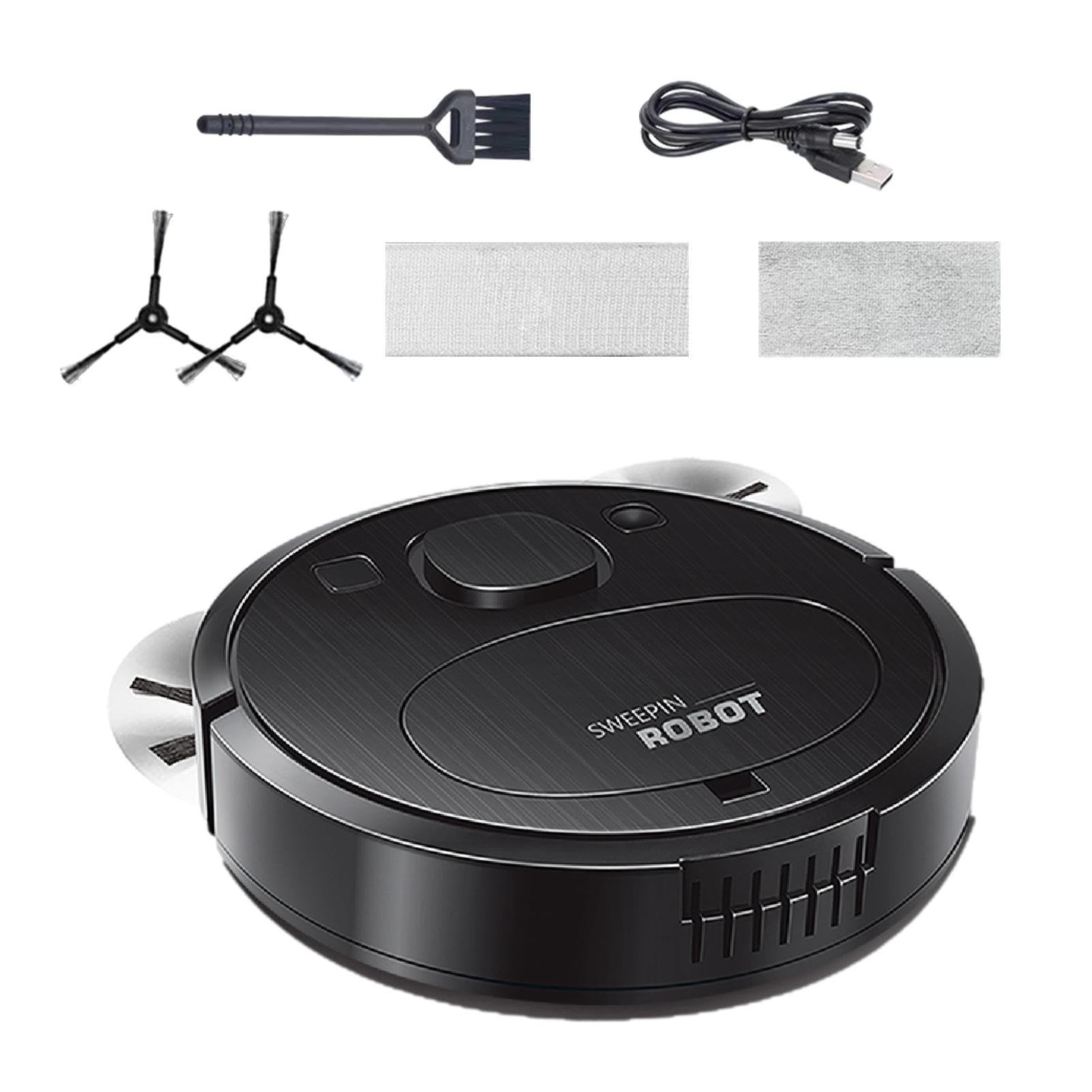 3 in 1 Smart Robot Vacuum Cleaner – Mini Intelligent Floor & Carpet Cleaning Machine - Image 2
